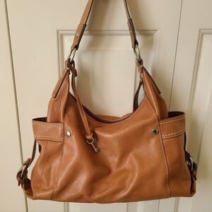 Fossil Leather Shoulder Bag